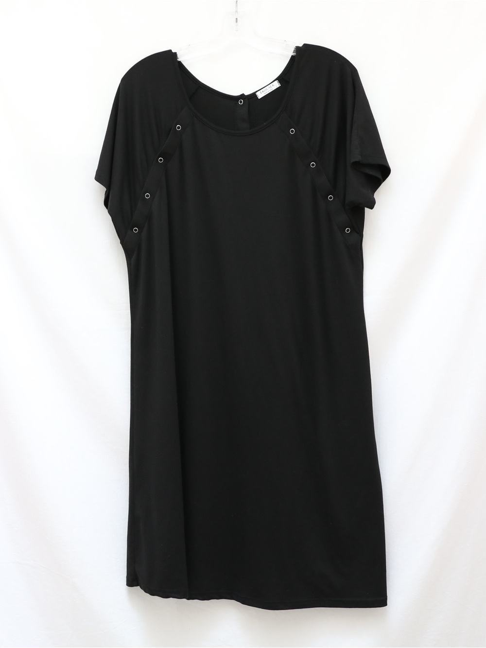 Ekouaer Nursing Delivery Labor Hospital Nightdress Short Sleeve Maternity Dress - Picture 2 of 8